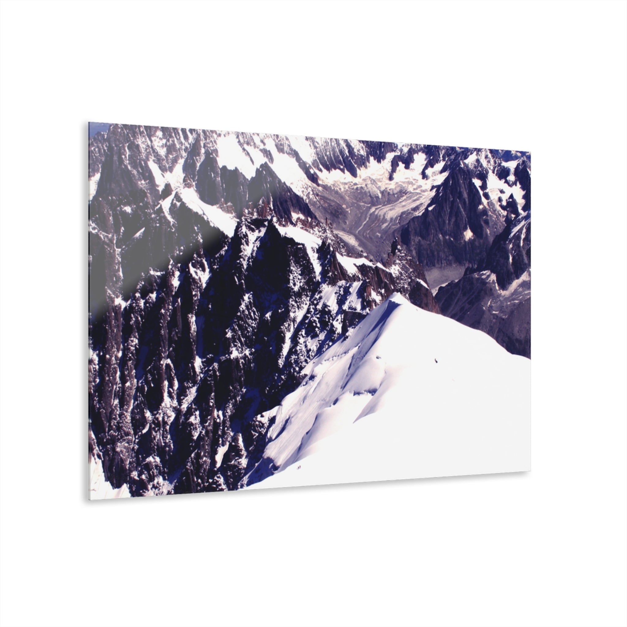 Mountain Peak Acrylic Print - Glossy French Cleat Wall Art