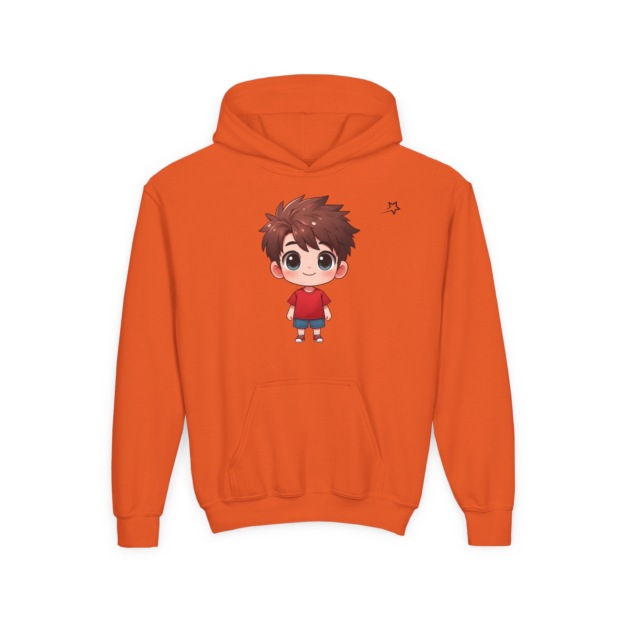 Cute Cartoon Kid Youth Hoodie – Fun & Comfortable Sweatshirt for Kids