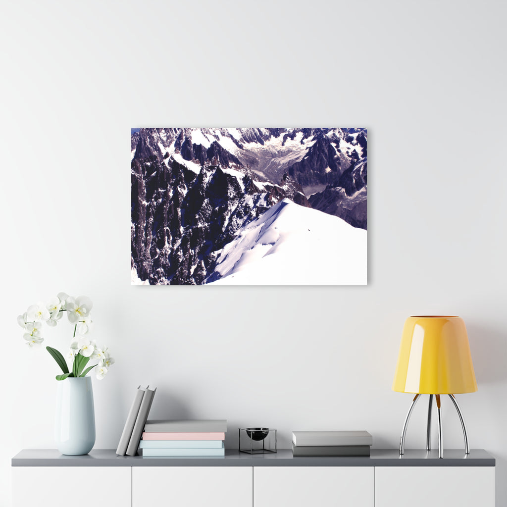 Mountain Peak Acrylic Print - Glossy French Cleat Wall Art