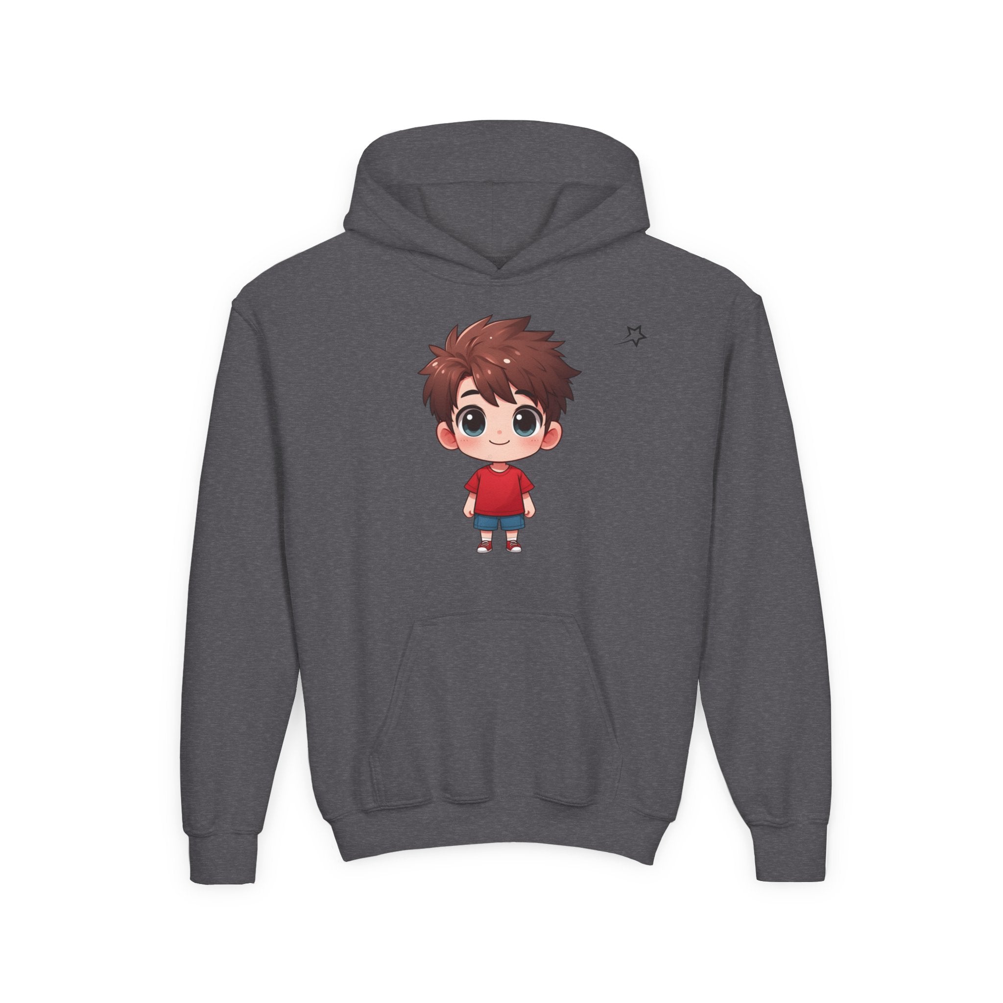Cute Cartoon Kid Youth Hoodie – Fun & Comfortable Sweatshirt for Kids
