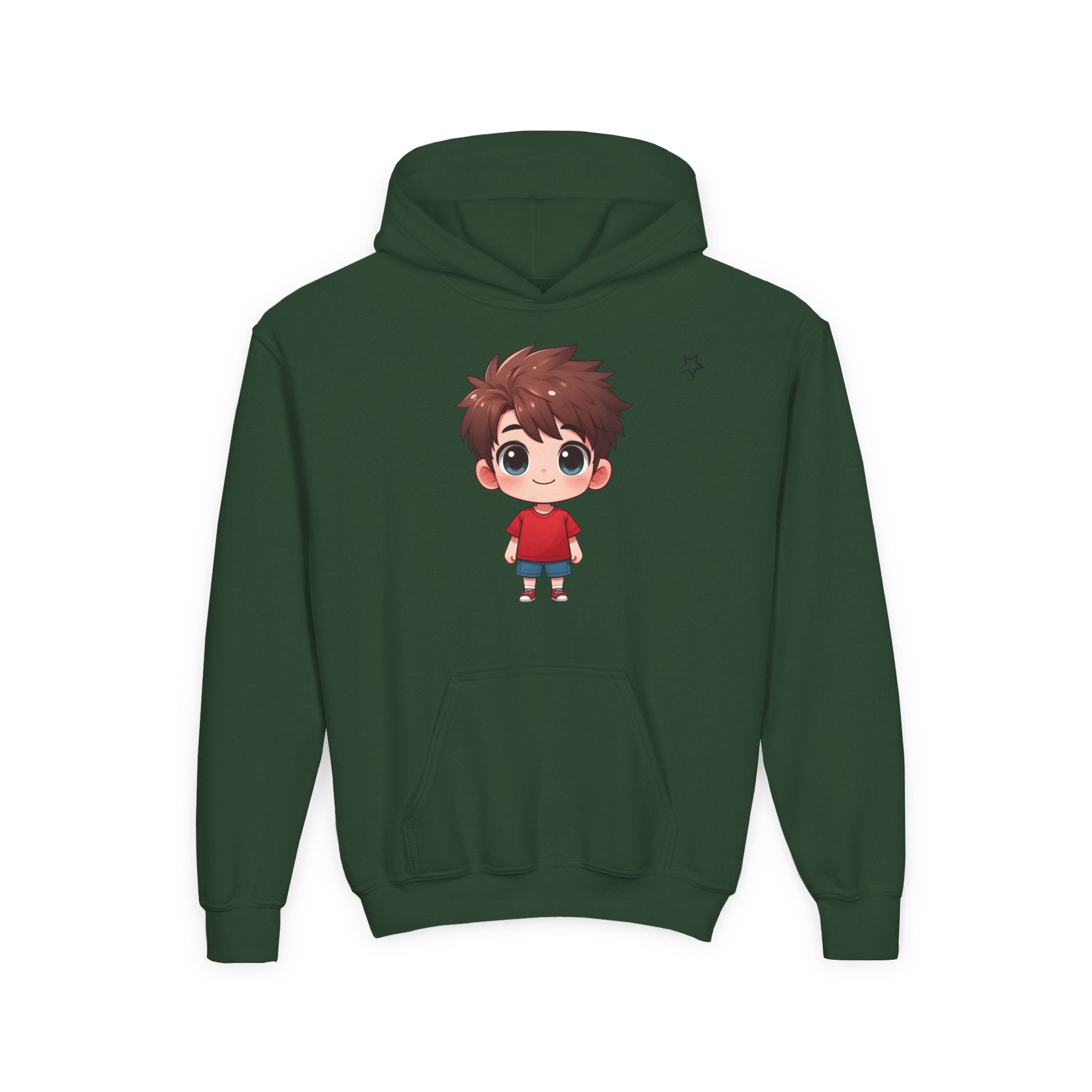 Cute Cartoon Kid Youth Hoodie – Fun & Comfortable Sweatshirt for Kids