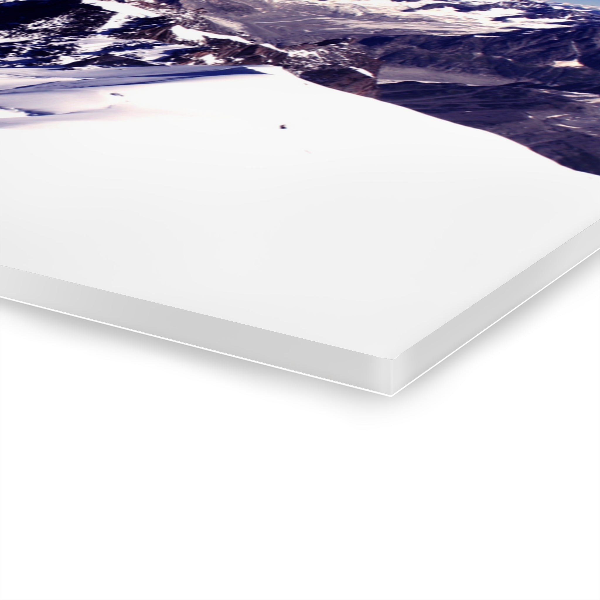 Mountain Peak Acrylic Print - Glossy French Cleat Wall Art