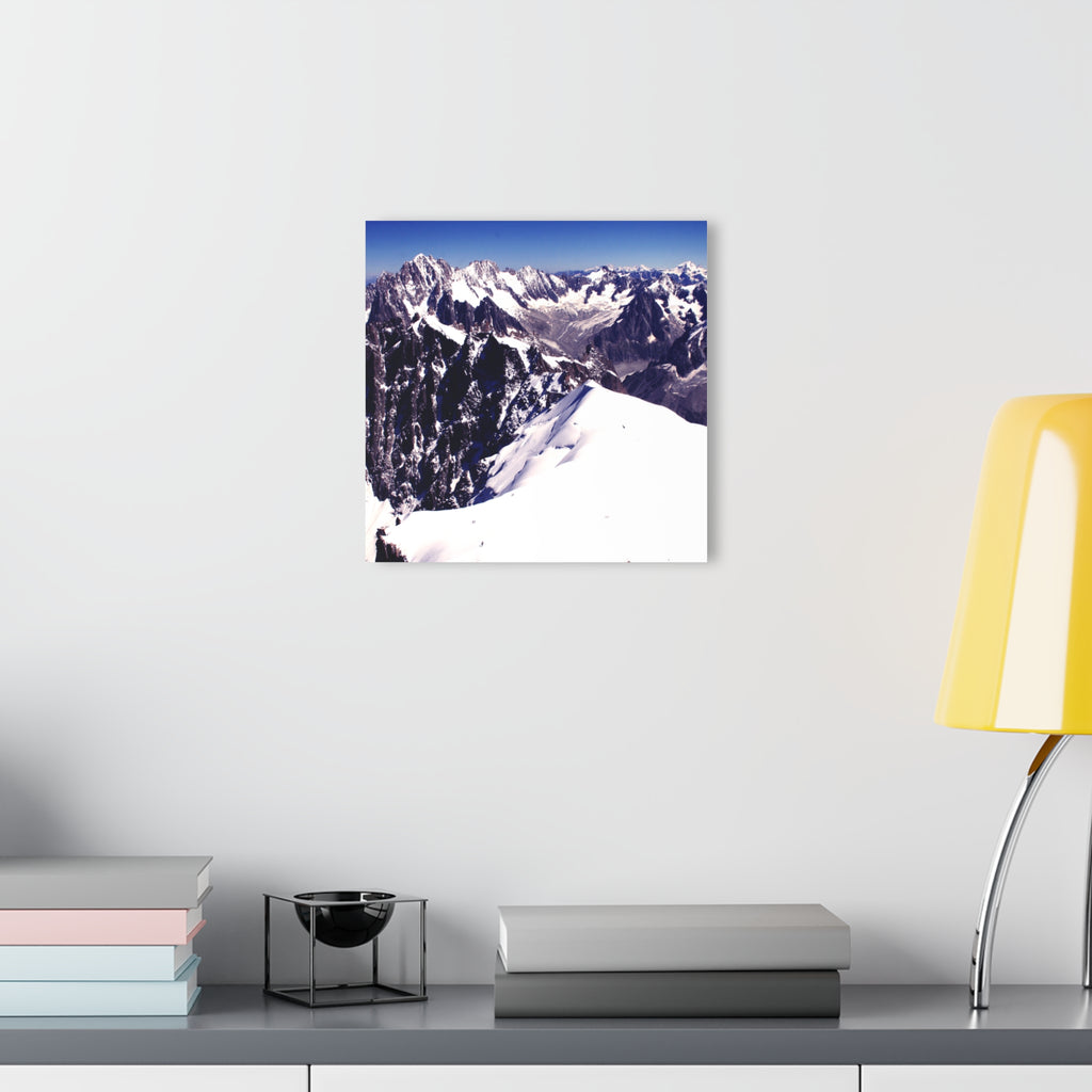 Mountain Peak Acrylic Print - Glossy French Cleat Wall Art