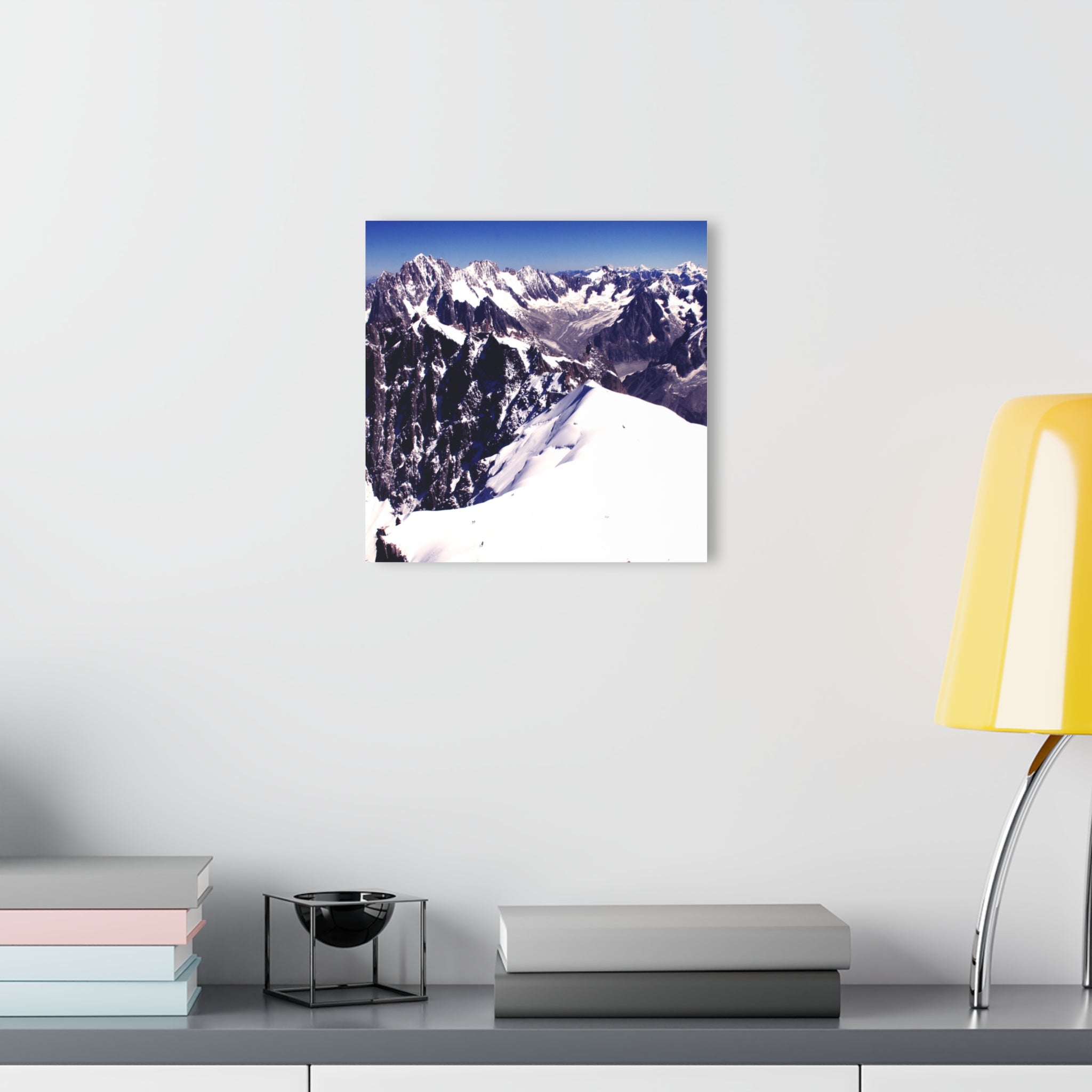 Mountain Peak Acrylic Print - Glossy French Cleat Wall Art
