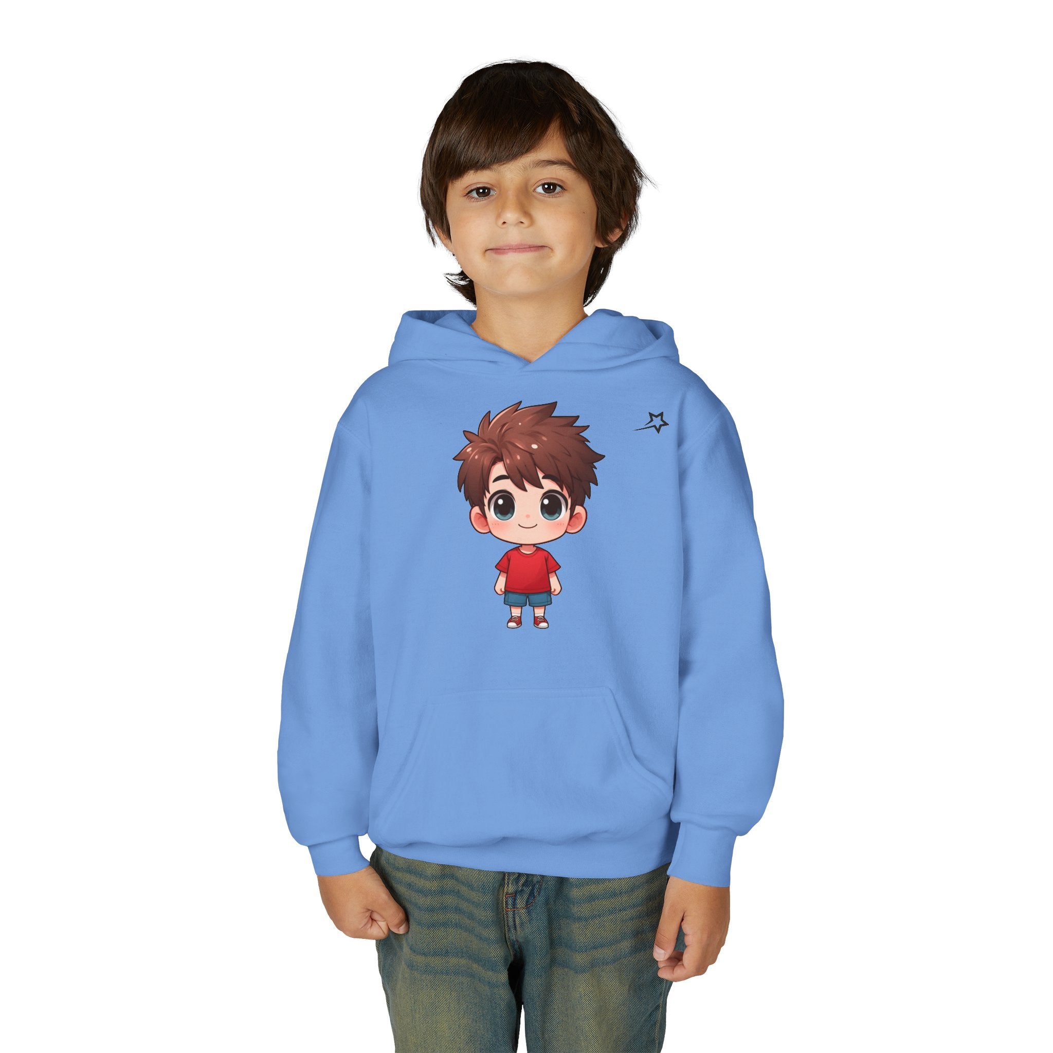 Cute Cartoon Kid Youth Hoodie – Fun & Comfortable Sweatshirt for Kids