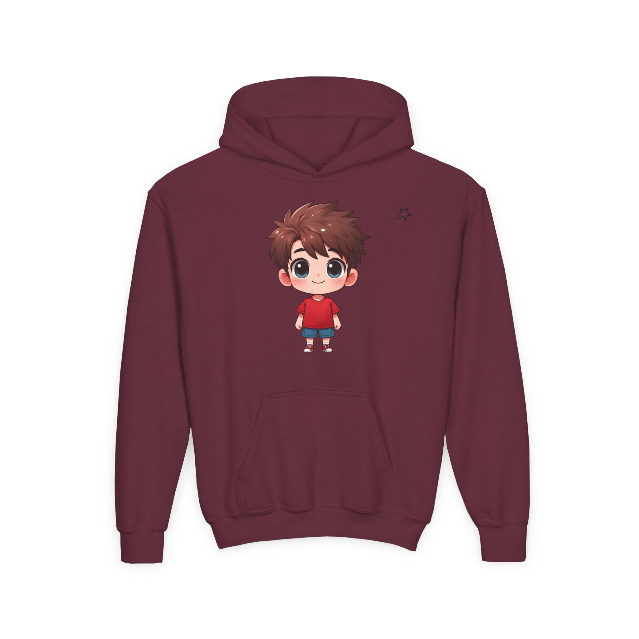 Cute Cartoon Kid Youth Hoodie – Fun & Comfortable Sweatshirt for Kids