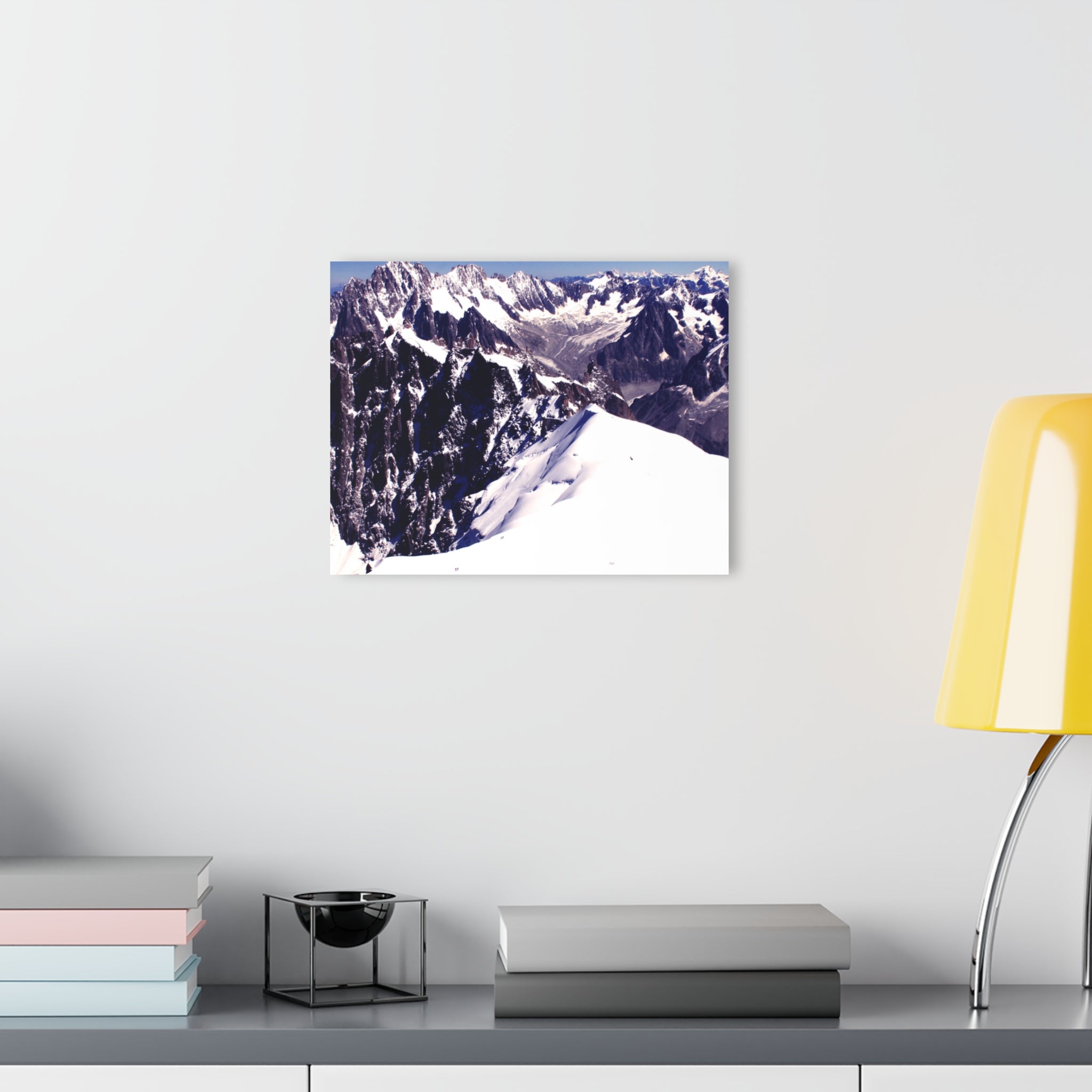 Mountain Peak Acrylic Print - Glossy French Cleat Wall Art