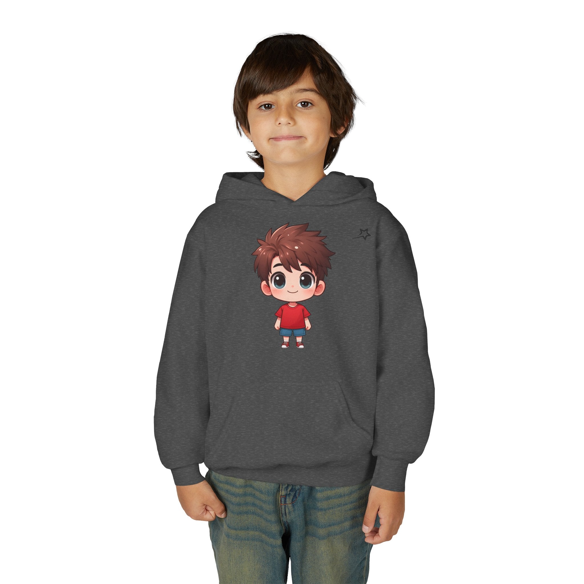 Cute Cartoon Kid Youth Hoodie – Fun & Comfortable Sweatshirt for Kids