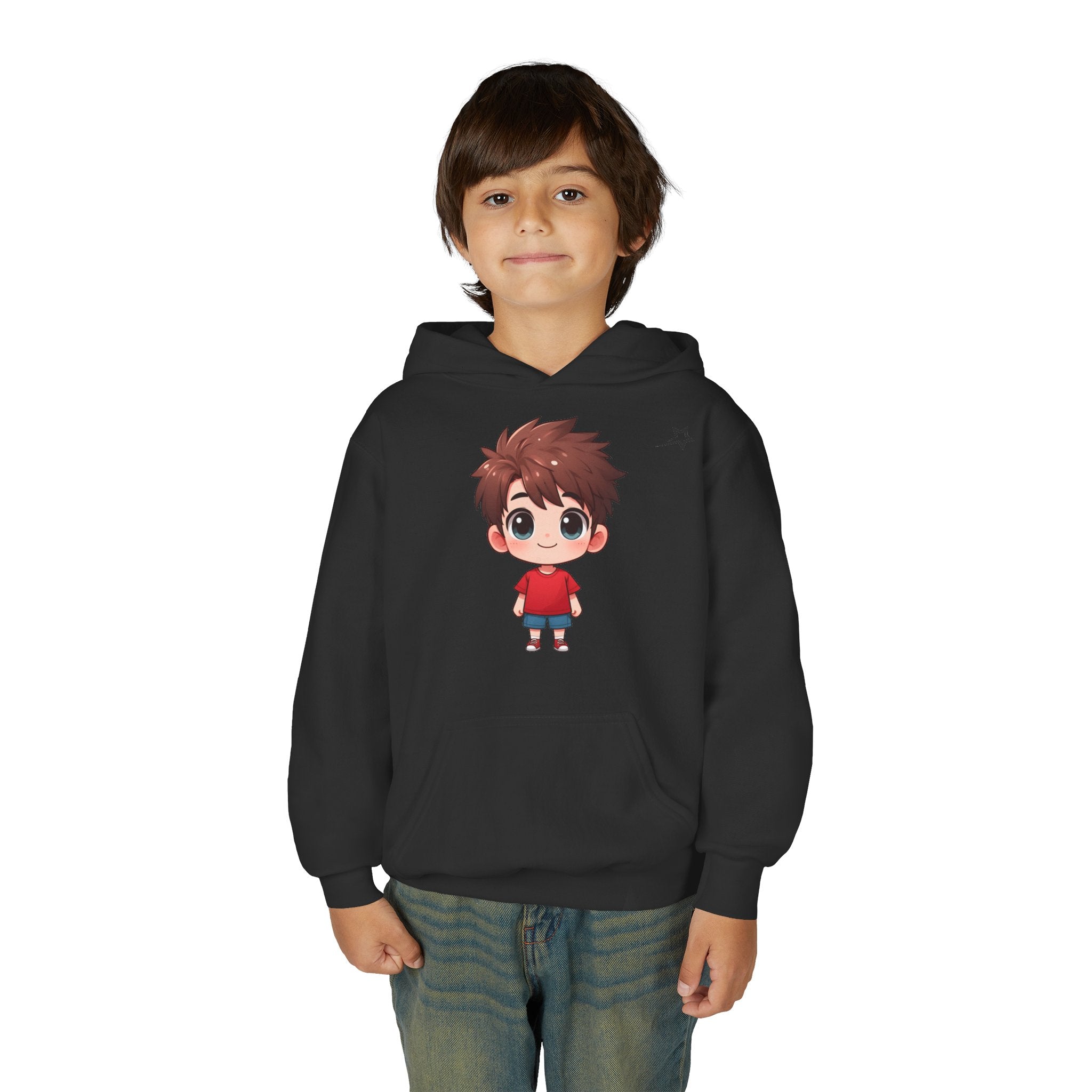 Cute Cartoon Kid Youth Hoodie – Fun & Comfortable Sweatshirt for Kids