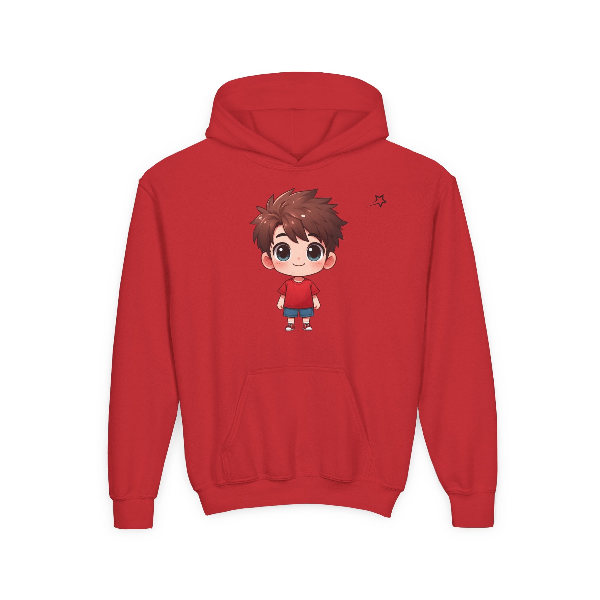 Cute Cartoon Kid Youth Hoodie – Fun & Comfortable Sweatshirt for Kids