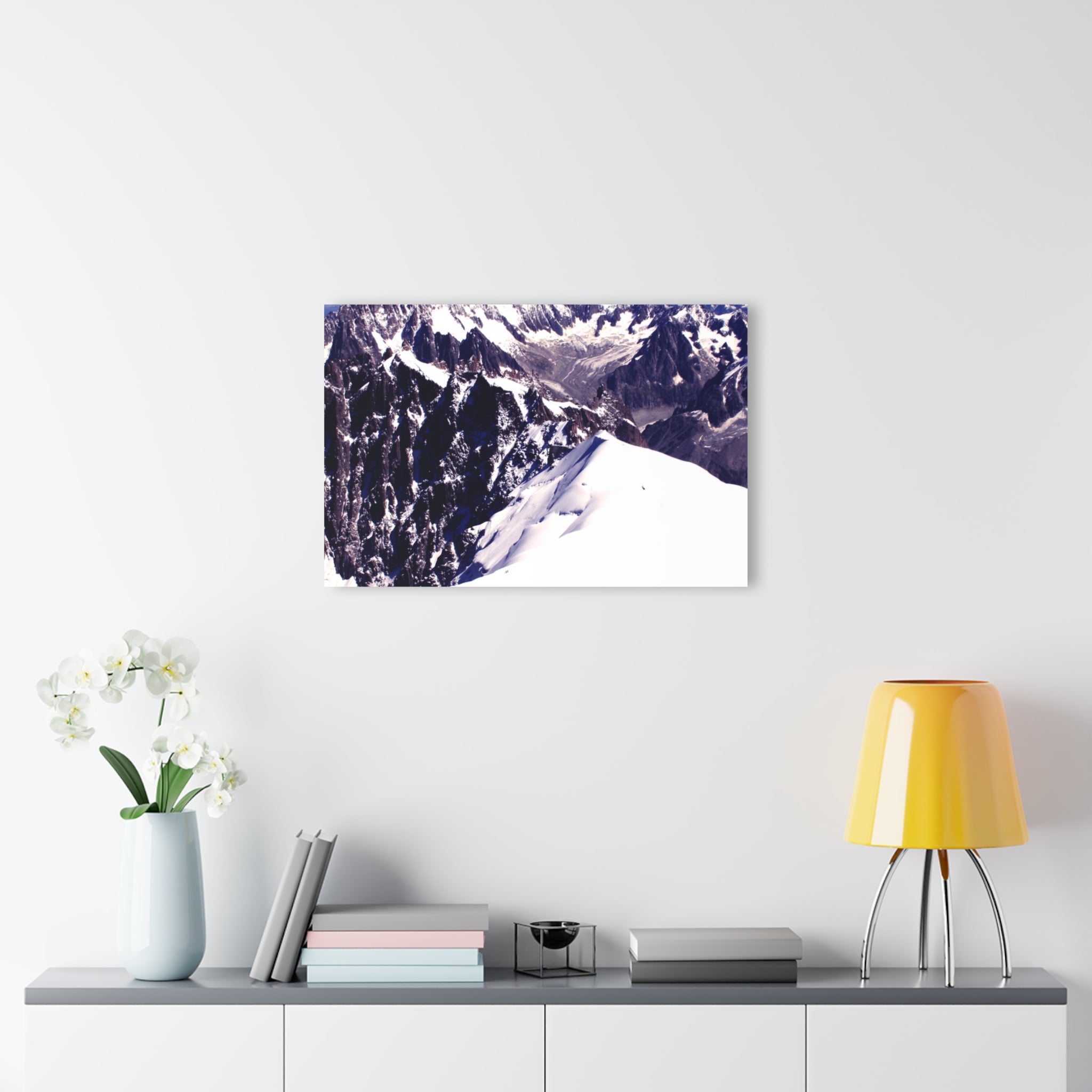 Mountain Peak Acrylic Print - Glossy French Cleat Wall Art