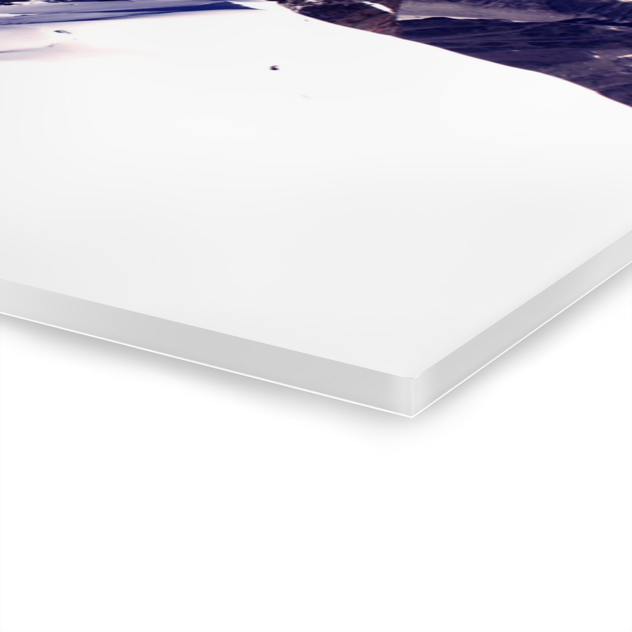 Mountain Peak Acrylic Print - Glossy French Cleat Wall Art