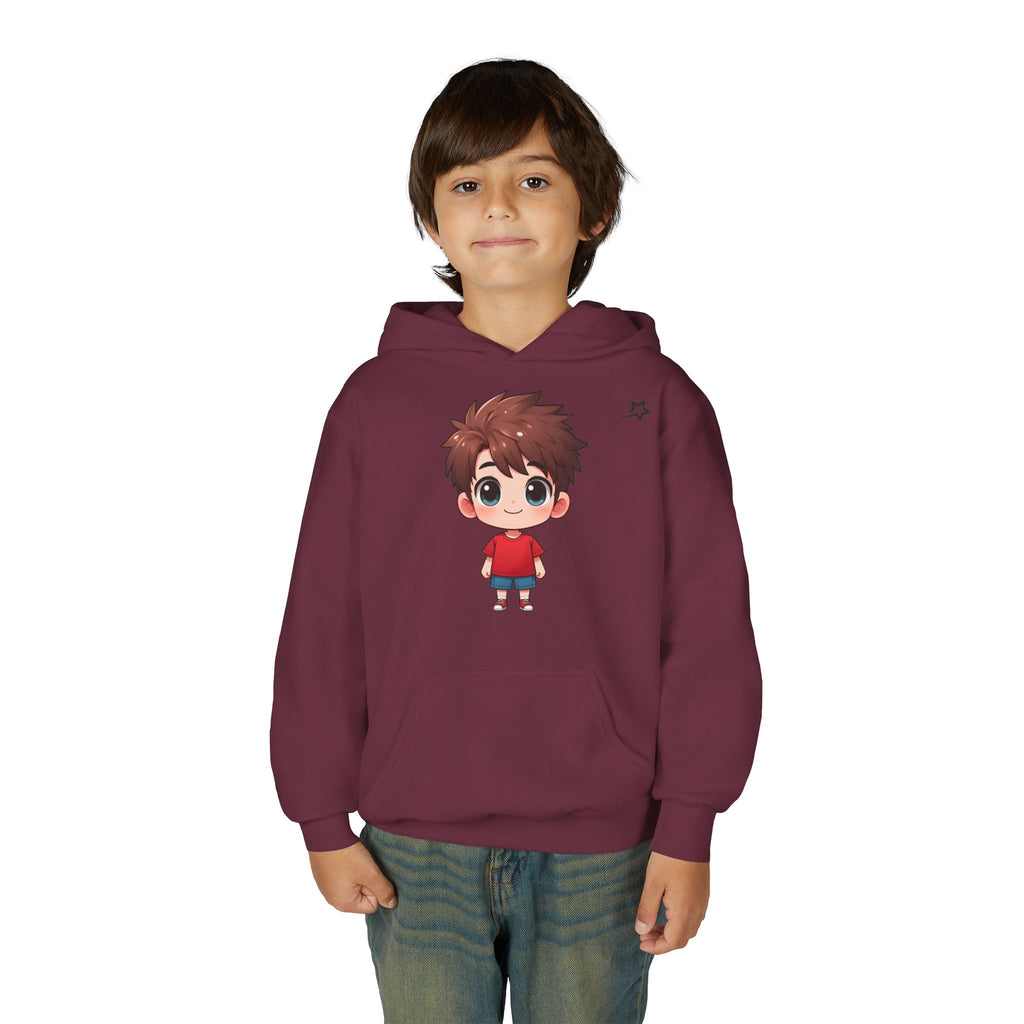 Cute Cartoon Kid Youth Hoodie – Fun & Comfortable Sweatshirt for Kids