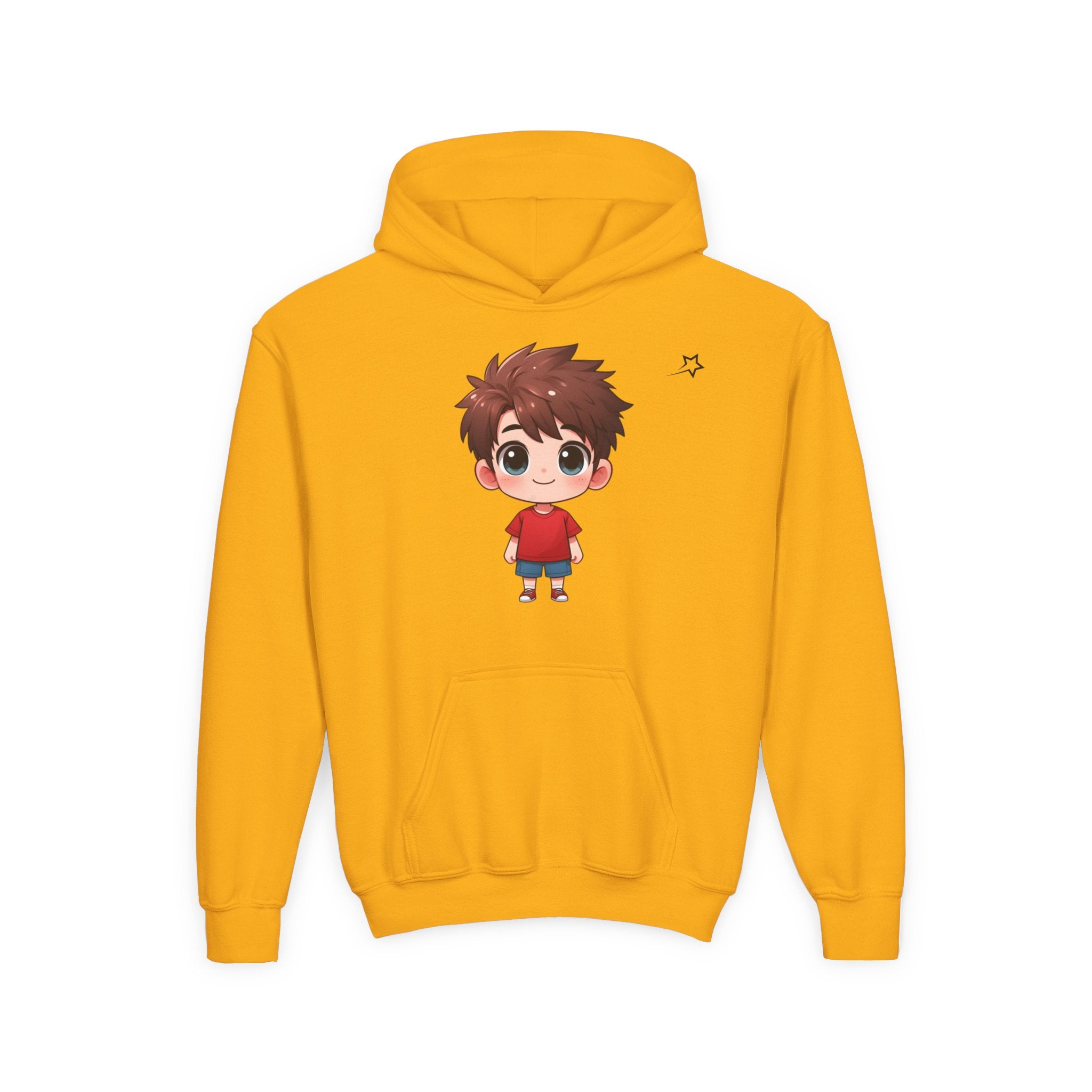Cute Cartoon Kid Youth Hoodie – Fun & Comfortable Sweatshirt for Kids