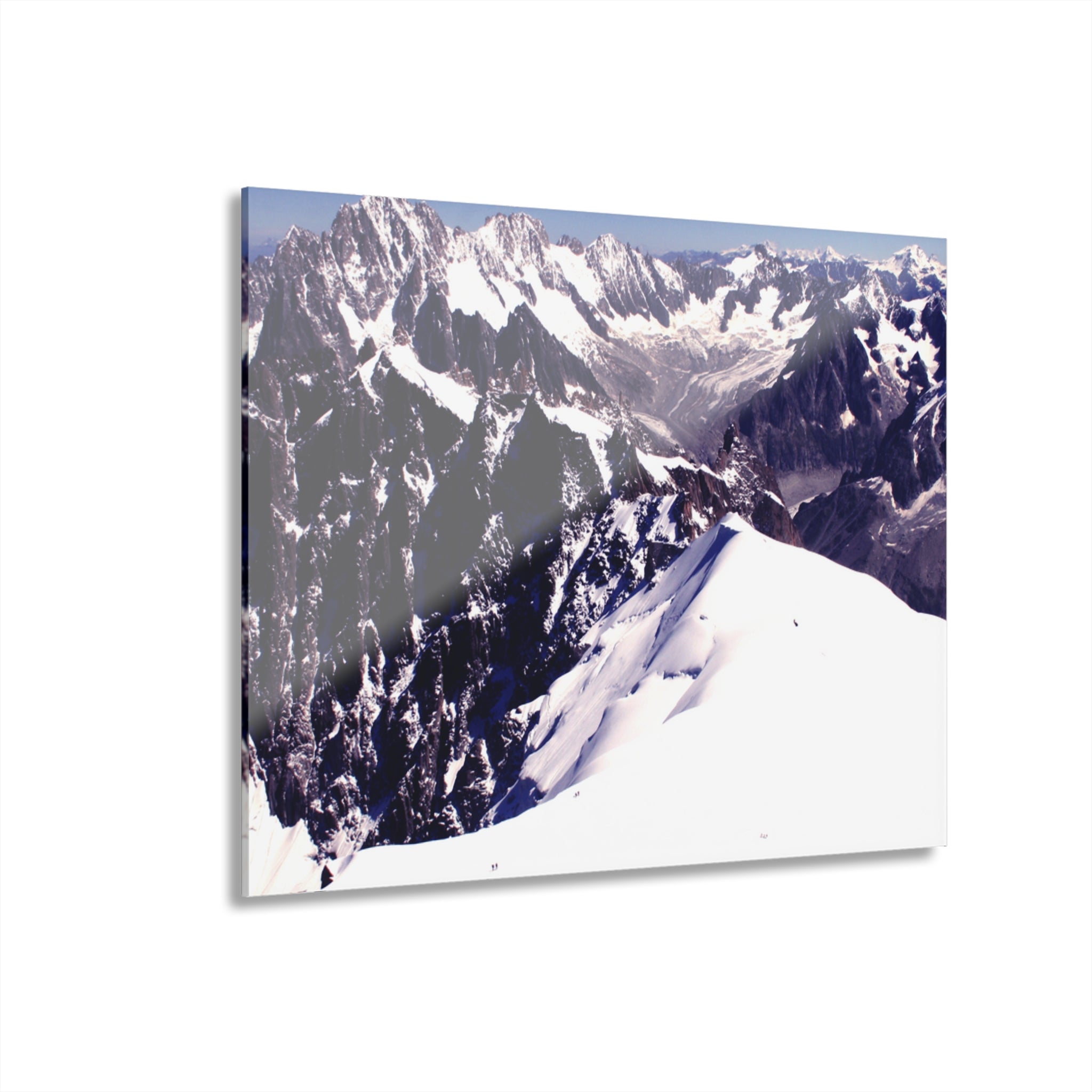 Mountain Peak Acrylic Print - Glossy French Cleat Wall Art