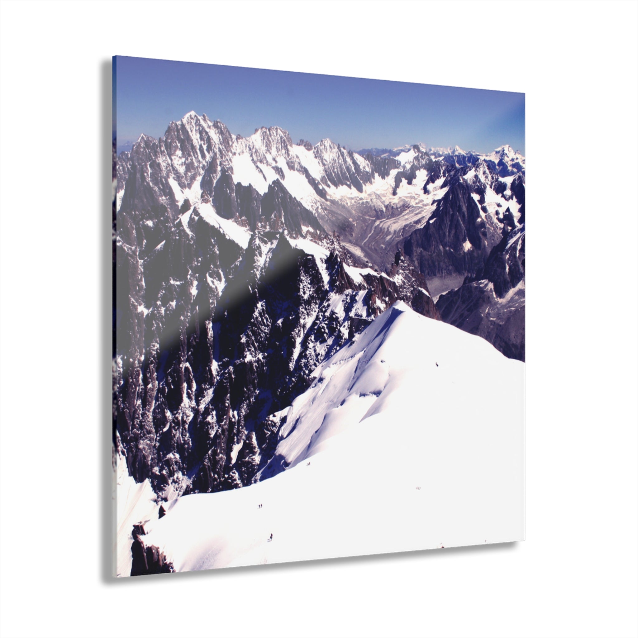 Mountain Peak Acrylic Print - Glossy French Cleat Wall Art