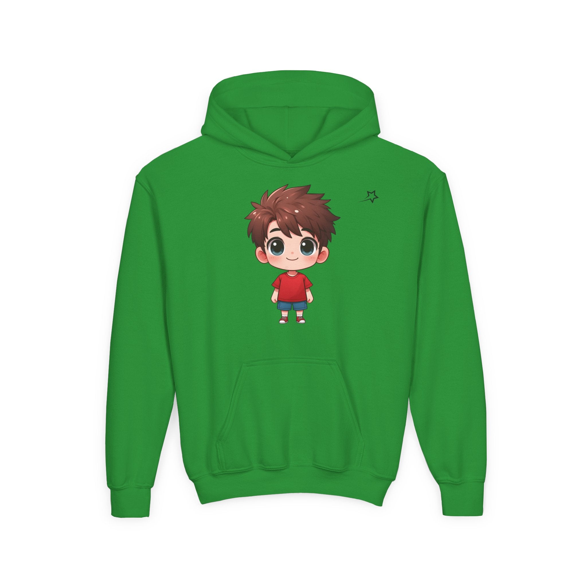 Cute Cartoon Kid Youth Hoodie – Fun & Comfortable Sweatshirt for Kids