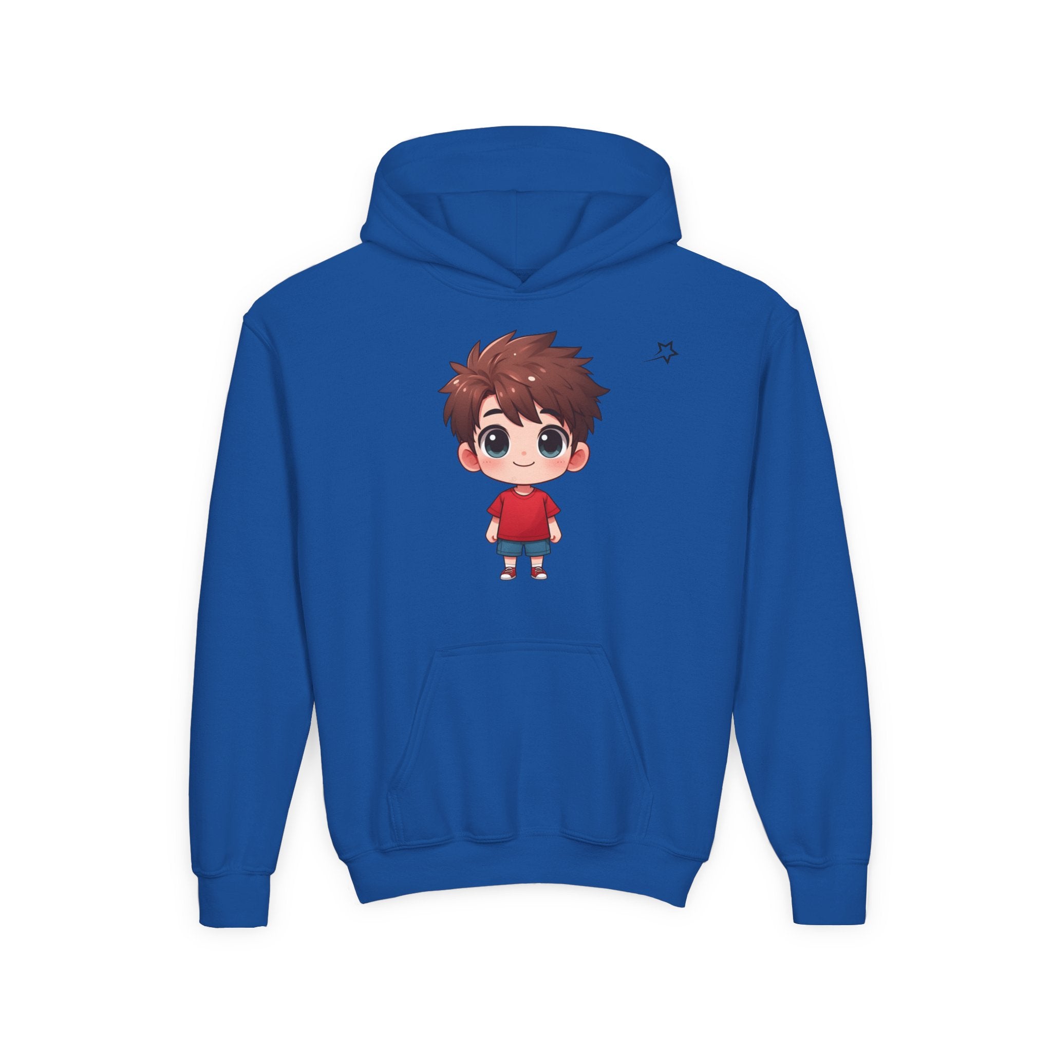 Cute Cartoon Kid Youth Hoodie – Fun & Comfortable Sweatshirt for Kids