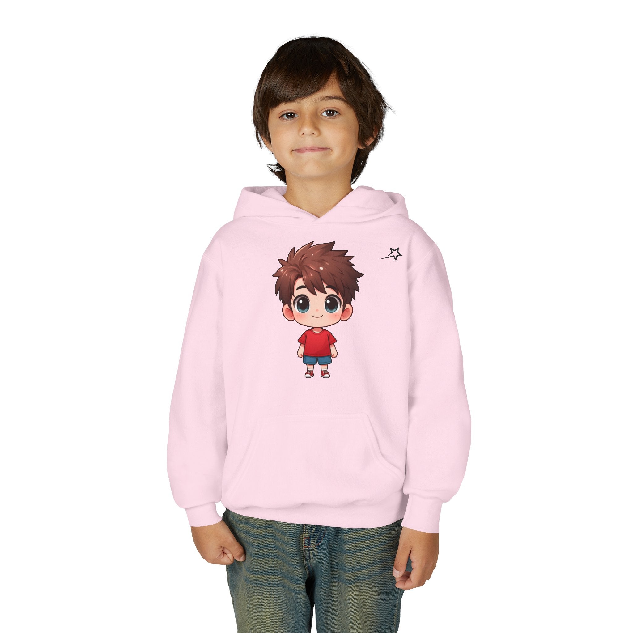 Cute Cartoon Kid Youth Hoodie – Fun & Comfortable Sweatshirt for Kids