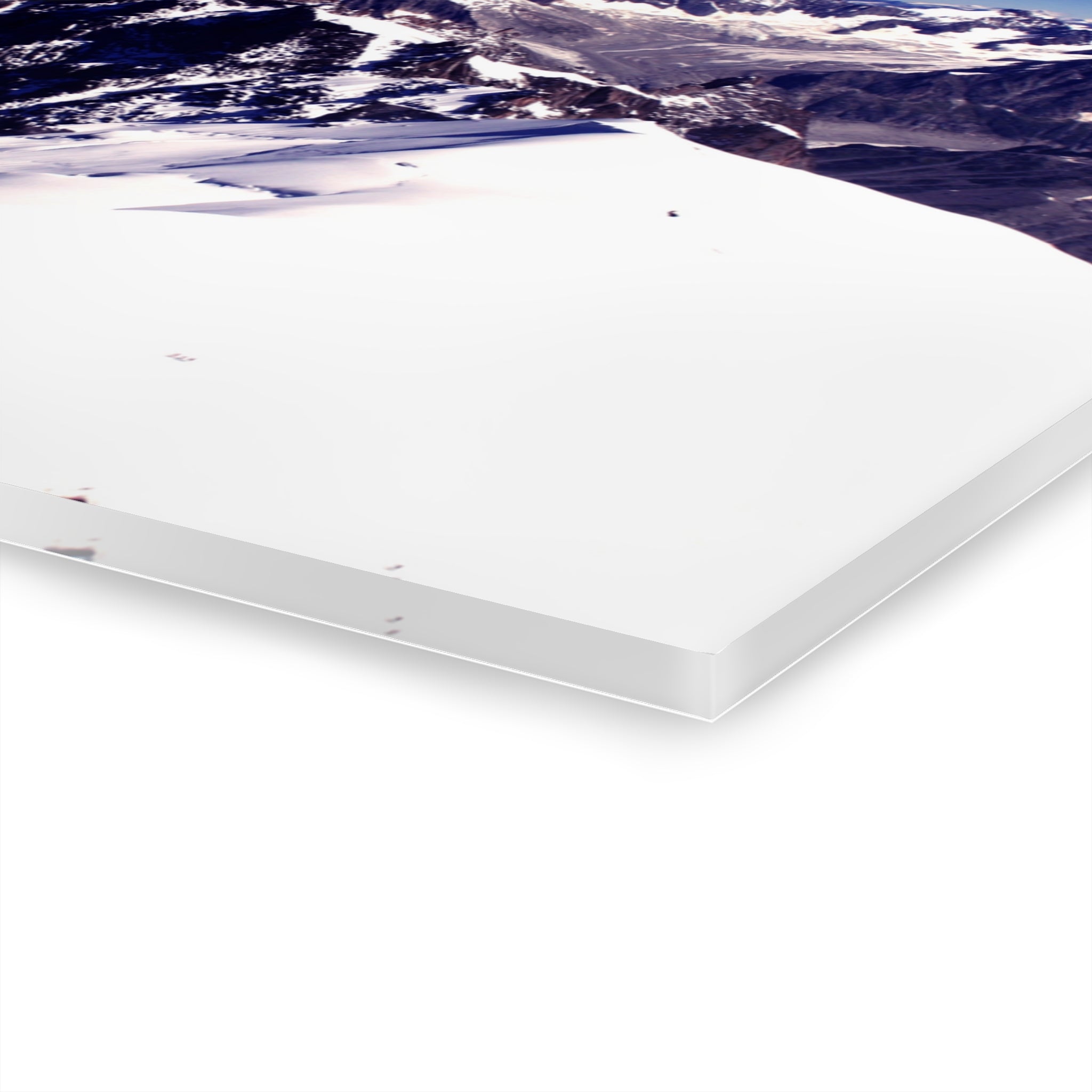 Mountain Peak Acrylic Print - Glossy French Cleat Wall Art