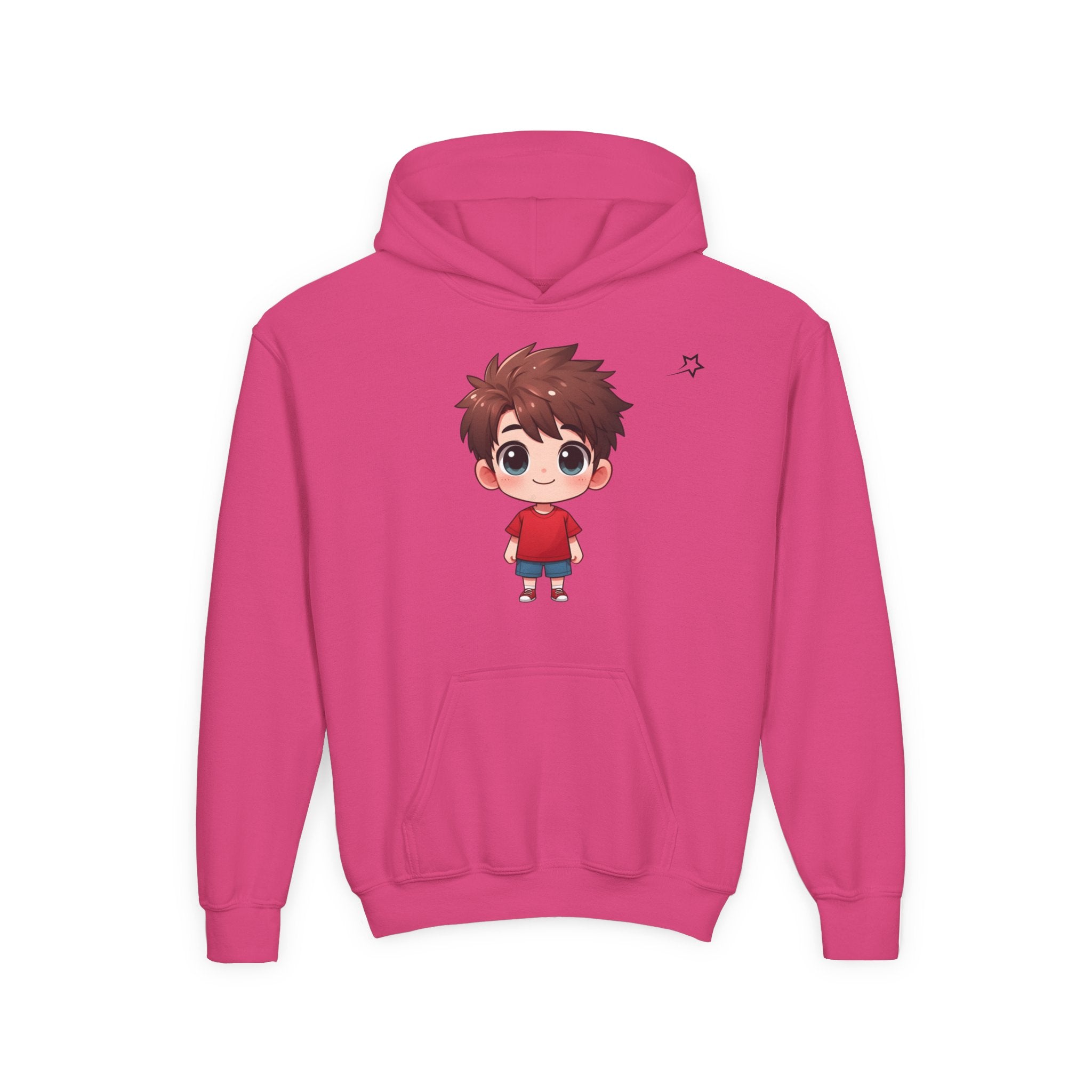 Cute Cartoon Kid Youth Hoodie – Fun & Comfortable Sweatshirt for Kids